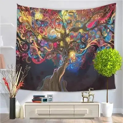 Home decor background tapestry tarpaulin Je-tech