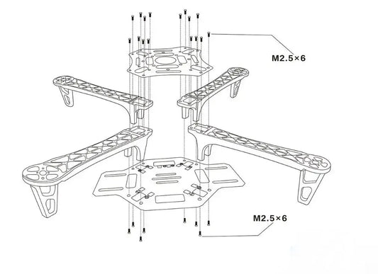 2kg payload F450 APM2.8 7M GPS DIY RC Drone Kit 450mm Frame RC Quadcopter 4-Axle UFO Unassembly Kit for Beginners Je-tech