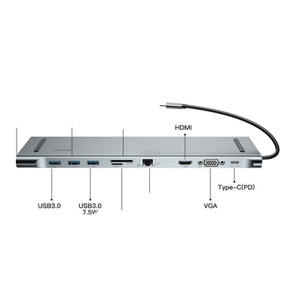 Ten In One MacBook Multi-function Adapter Je-tech