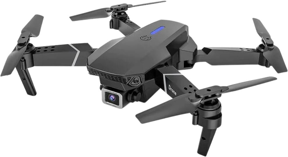 E88 Pro Drone with 4K Camera, WiFi FPV 1080P HD Dual Foldable RC Quadcopter Altitude Hold, Headless Mode, Visual Positioning Je-tech
