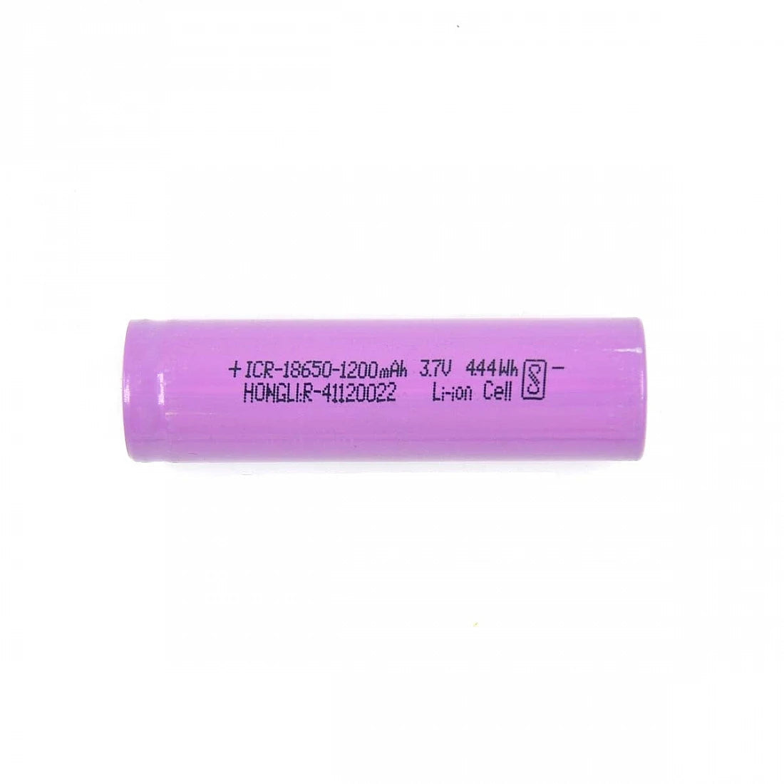 Li-Ion 18650 3.7V 1200mAh Lithium ion-Battery pack of 5,10,25 Je-tech